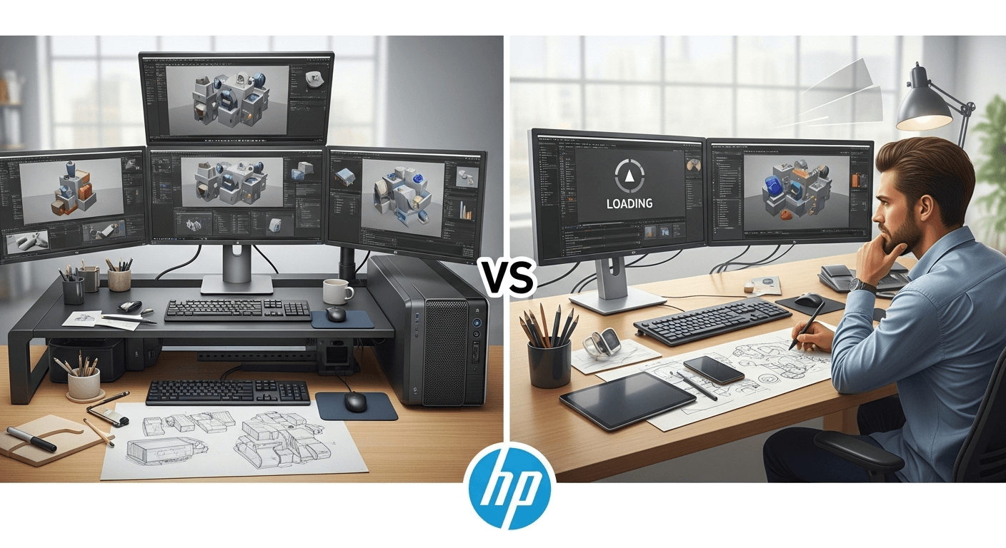 Tại Sao Việc Lựa Chọn Đúng Dòng Máy Trạm HP Lại Quan Trọng?