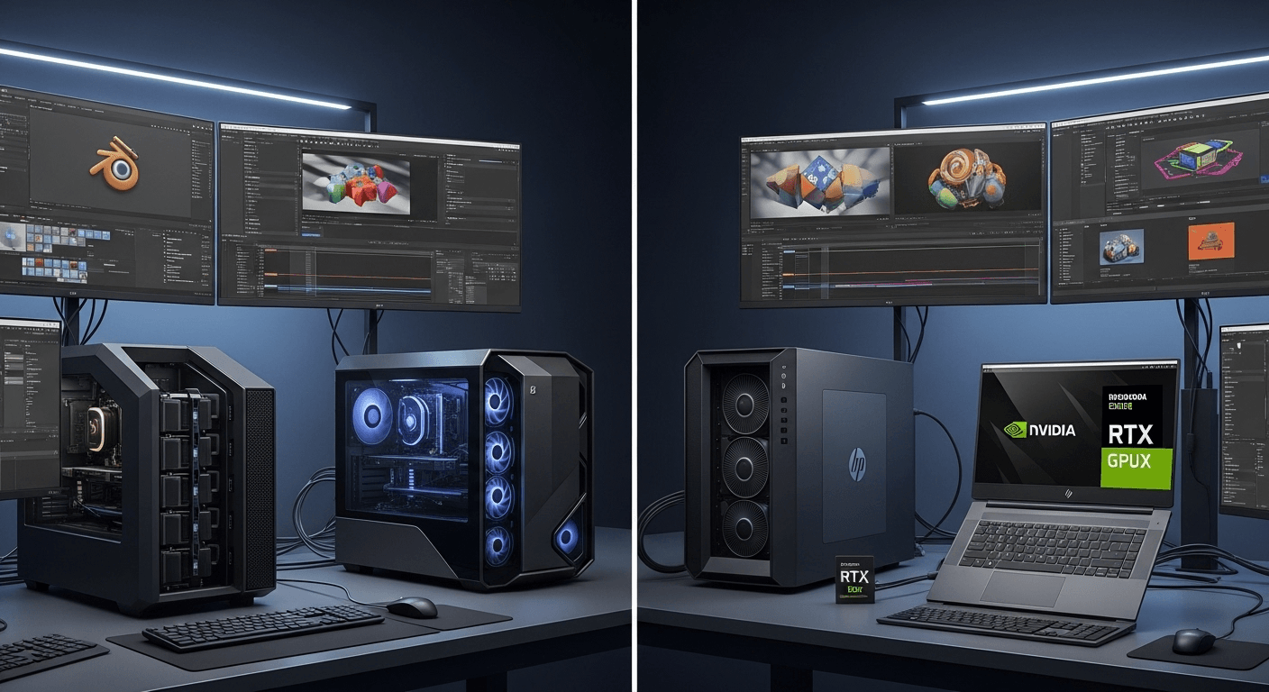 Thử Nghiệm Hiệu Năng Thực Tế: Các Dòng Máy Trạm HP Đối Đầu (Benchmark)